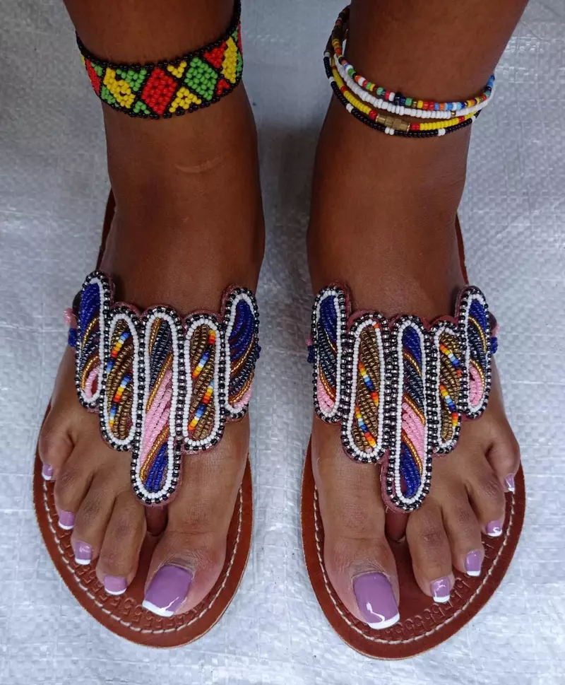 Gal Maasai Sandals  SPEAR AFRICA SHOP